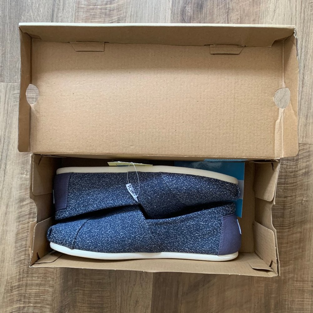 TOMS Classic Marl Slip-On Shoe (Size 8)